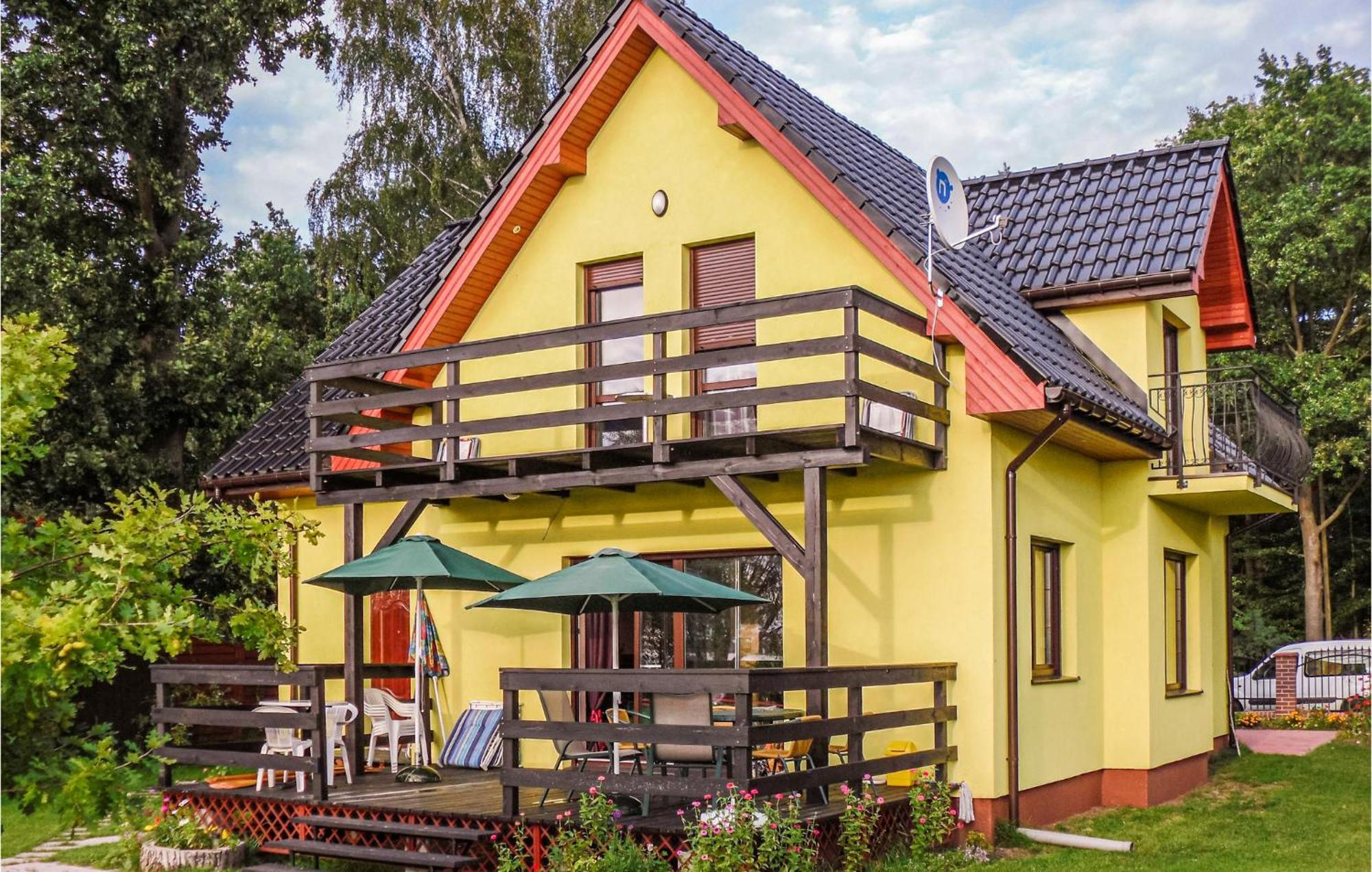 Gorgeous Home In Nowe Warpno With House Sea View מראה חיצוני תמונה